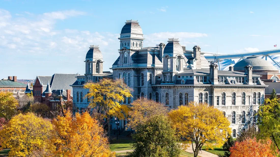 The exterior of the Hall of Languages.